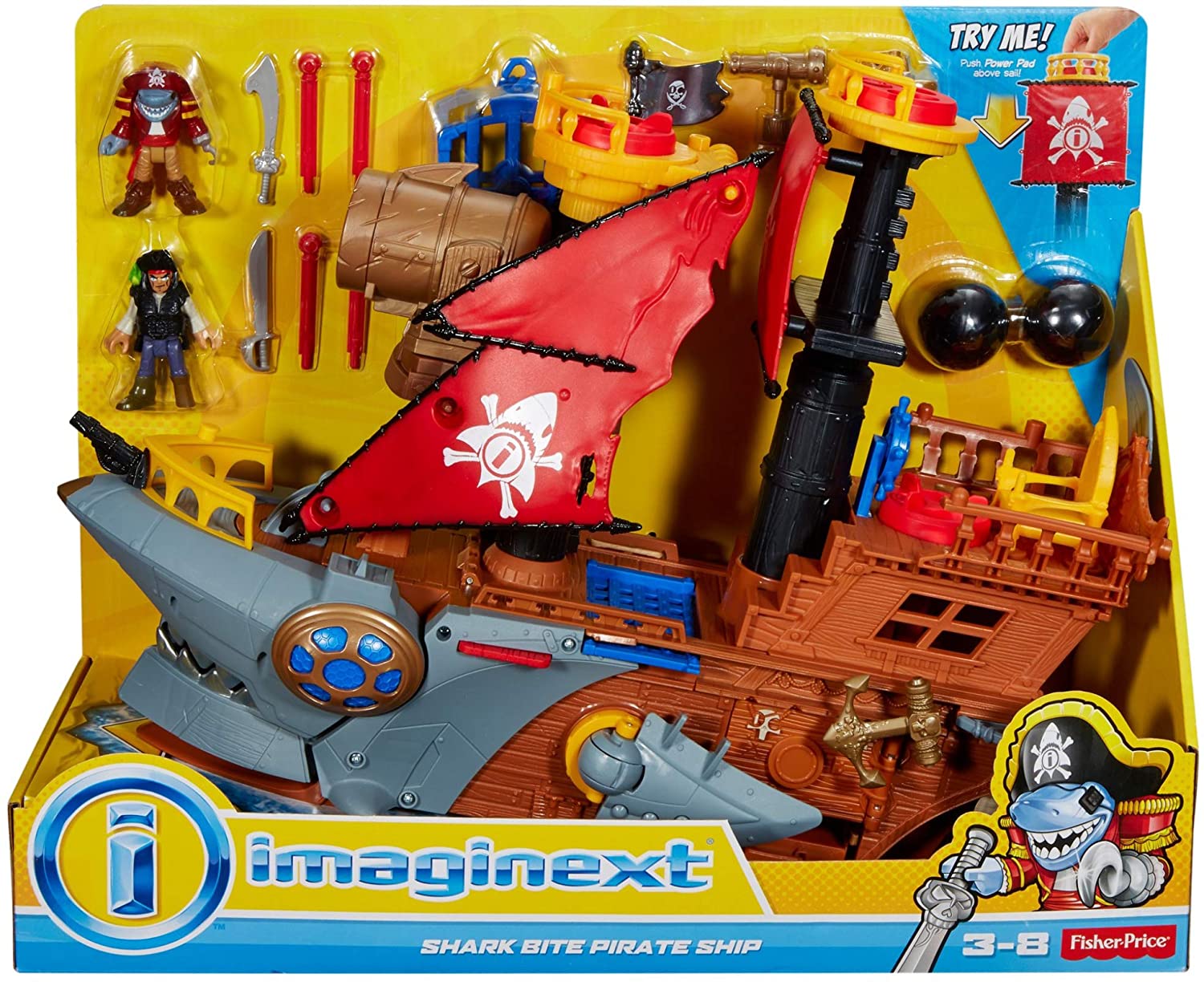 Black Friday Imaginext Deals - shark bite pirate ship