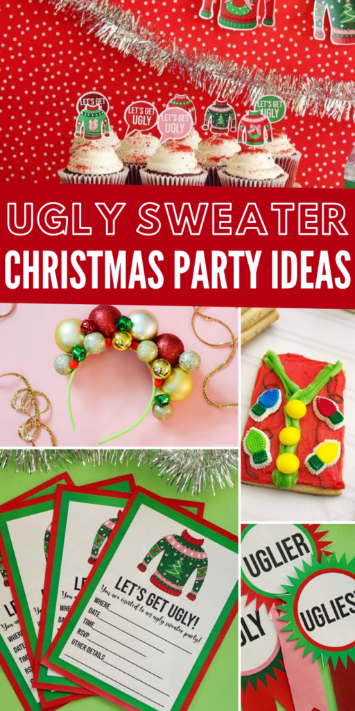 ugly sweater christmas party ideas
