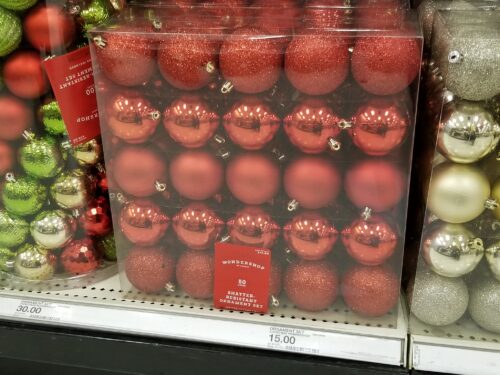 wondershop ornaments