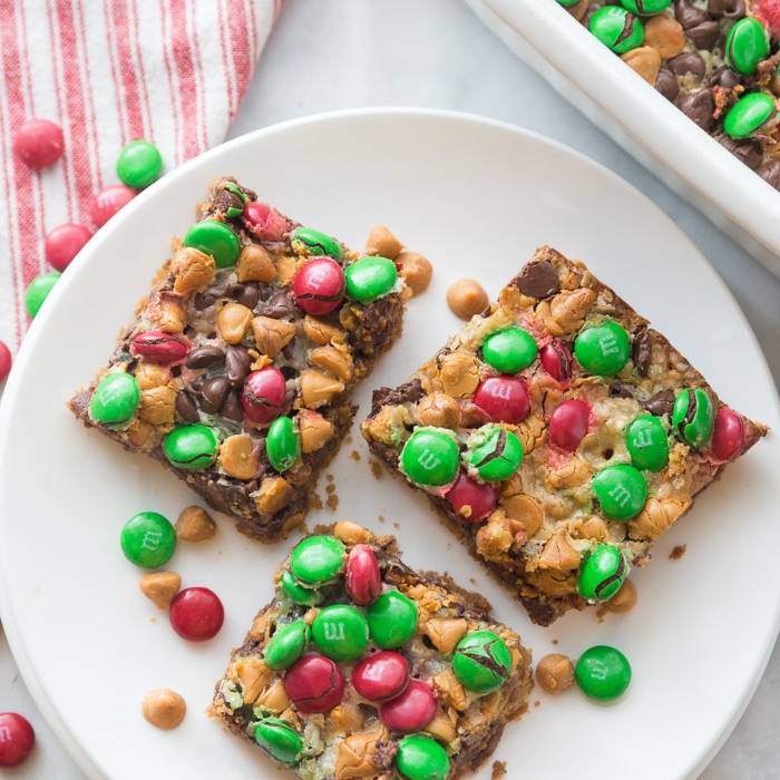 Christmas dessert bars 