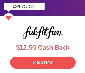 Fab Fit Fun Cashback Offer