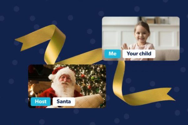 Sam's Club Host Live Santa Session