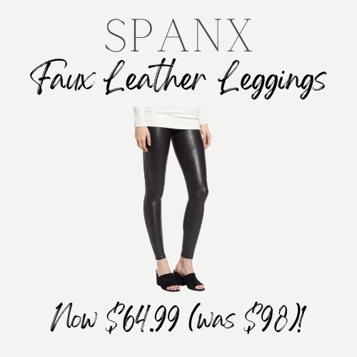 Spanx Faux Leather Leggings on Sale