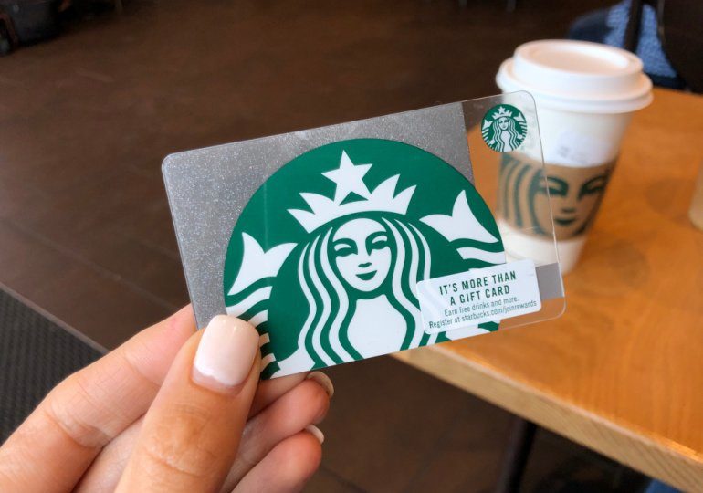 Starbucks Gift Card Deal