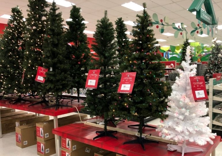 Target Christmas Trees on sale