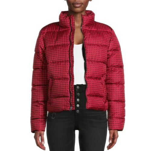 Time and Tru Puffer Coats on sale