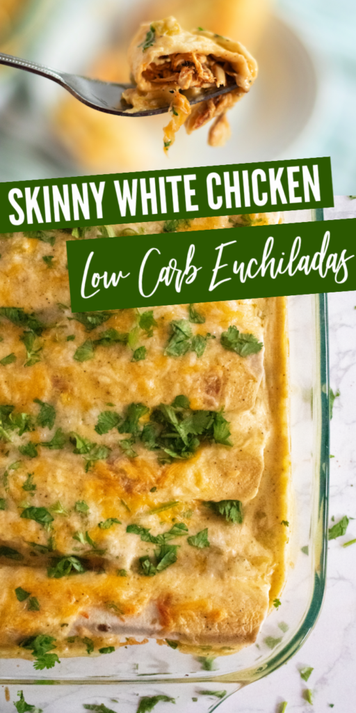 White Chicken Enchiladas