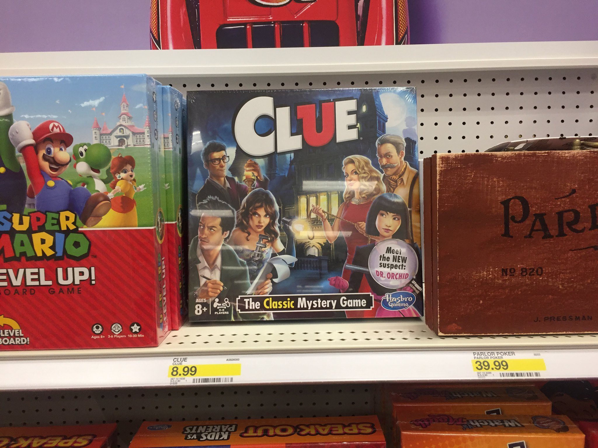 Hasbro Board Games on Sale - clue in store