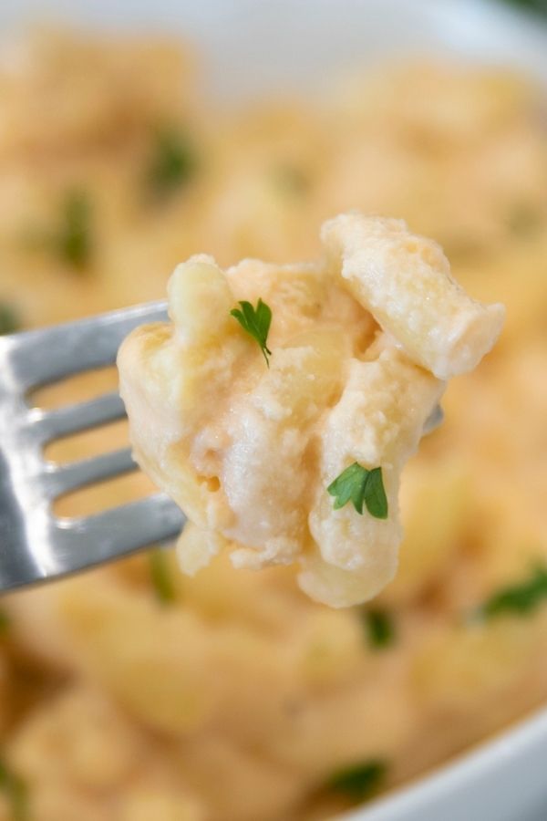 Crockpot mac and cheese is the ultimate side dish. This slow cooker mac and cheese takes just 5 ingredients to make and serve up the family. #passion4savings #macandcheese #mac #cheesy #crockpot #slowcooker #recipe #idea #sides #holiday #weeknightmeal easy macaroni and cheese recipe
