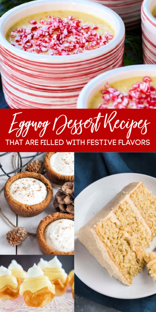 eggnog dessert recipes