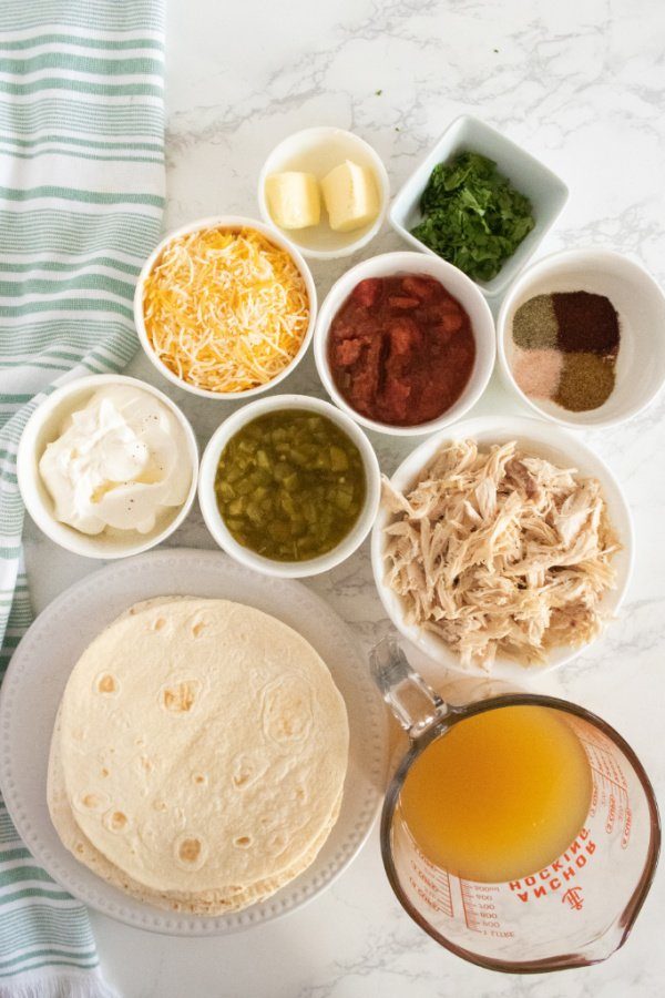 ingredients for enchiladas 
