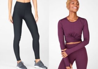 Fabletics Black Friday Deals - women in leggings and twist front top