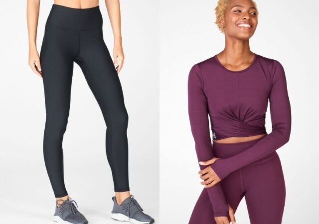 Fabletics Black Friday Deals - women in leggings and twist front top