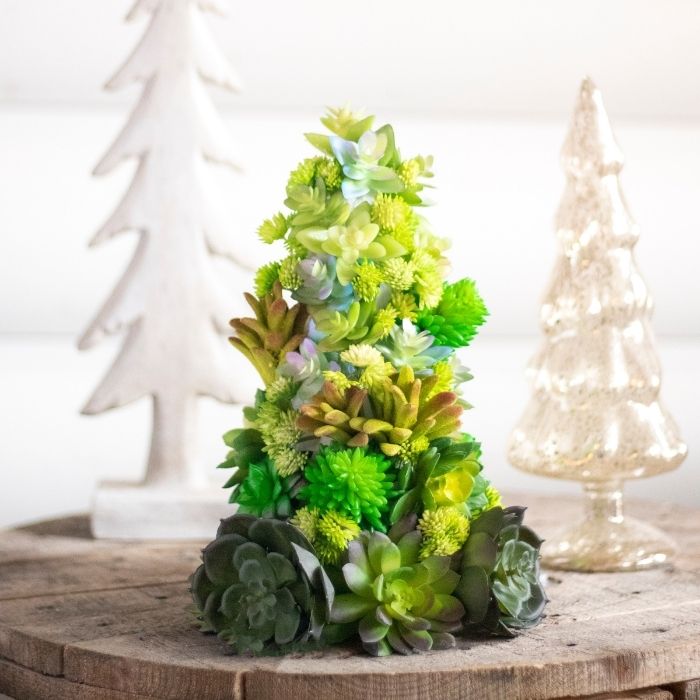 faux succulent craft
