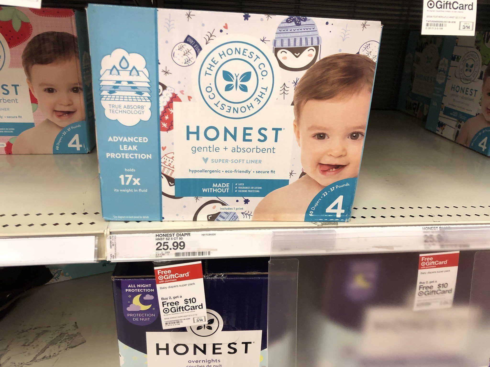 honest diapers walgreens