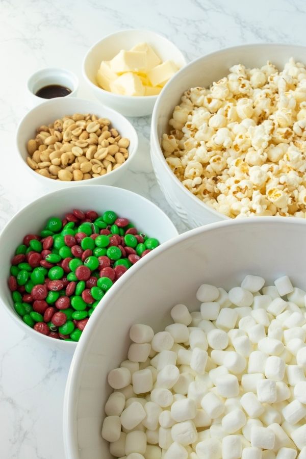 ingredients for popcorn cake