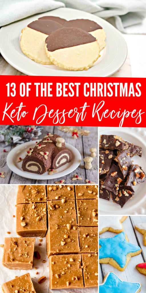 keto Christmas desserts