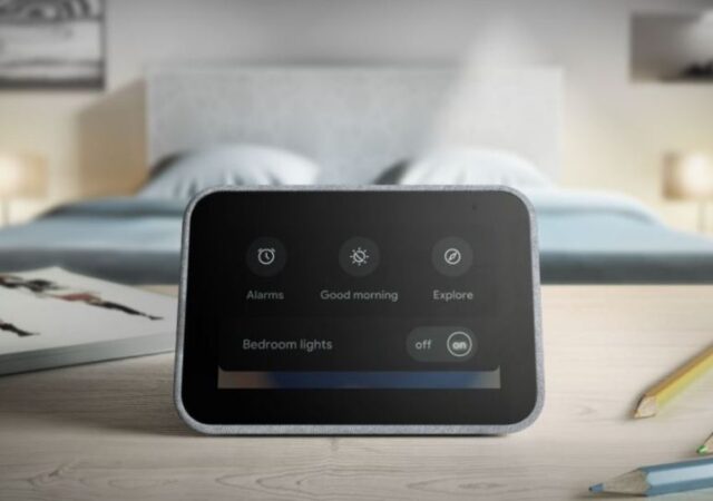 Lenovo Smart Clock on Sale - smart clock in bedroom