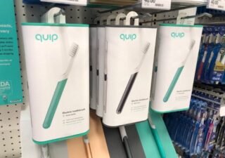Black Friday Quip Deals - toothbrushes in store