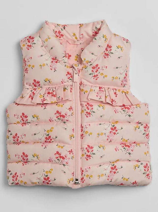 Gap Puffer Vests - baby vest
