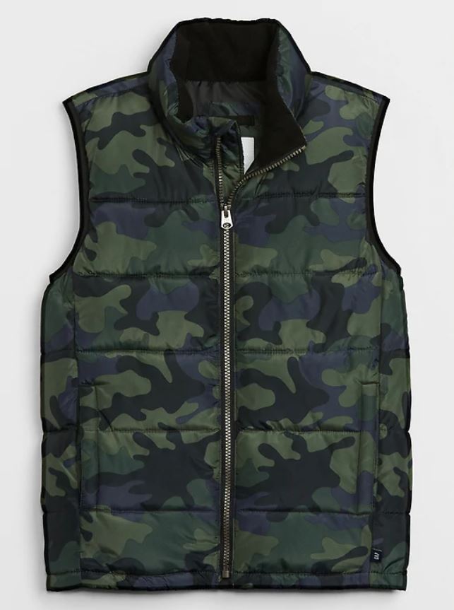 Gap Puffer Vests - kid vest