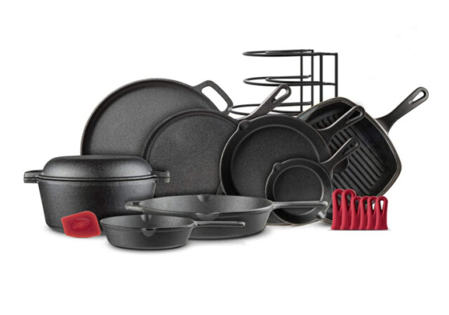 Cuisinel Cast Iron Skillets (3)