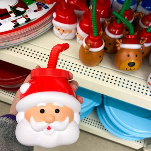 Dollar Tree Christmas Cups now in stock! Check your stores!