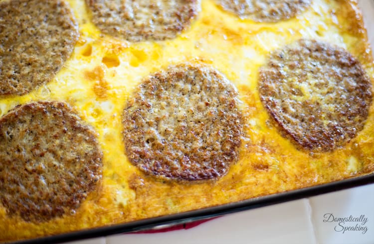 sausage patty casserole 