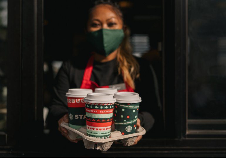 Starbucks Drinks free for Front Line Workers