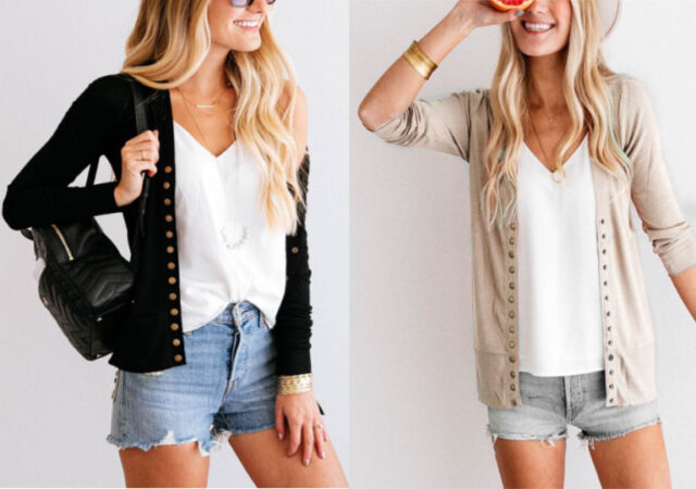 Women's Snap Cardigans On Sale (3)