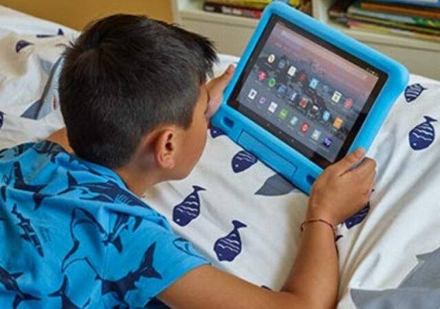 Amazon Kids+ - boy using tablet