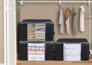 Clothes Storage Bags - storage bags in closet