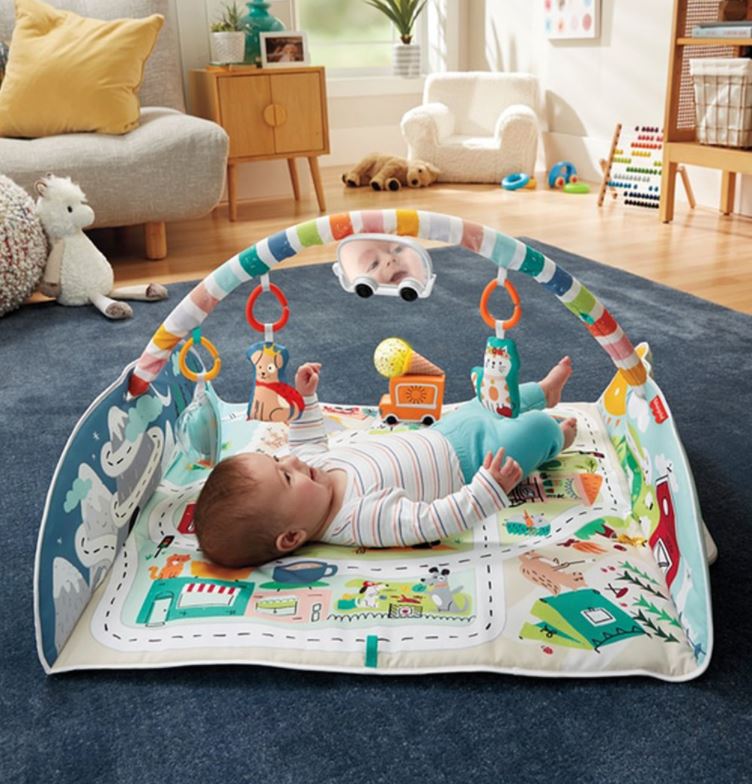 Fisher Price Play Mats on Sale - baby on play mat