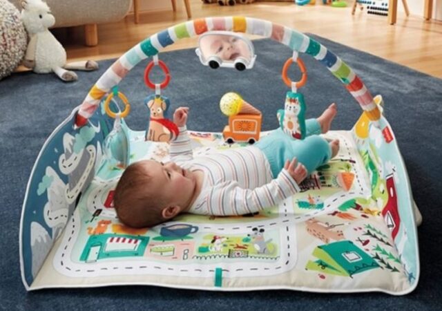 Fisher Price Play Mats on Sale - baby on play mat