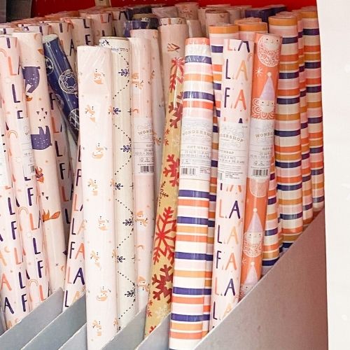 target wrapping paper