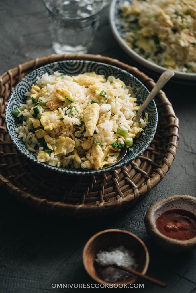 fried rice in bowl