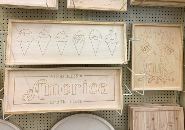 DIY Wood Painted Signs