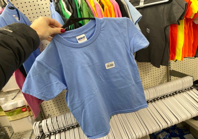 Dollar Tree Shirts! These are perfect for cricut users!