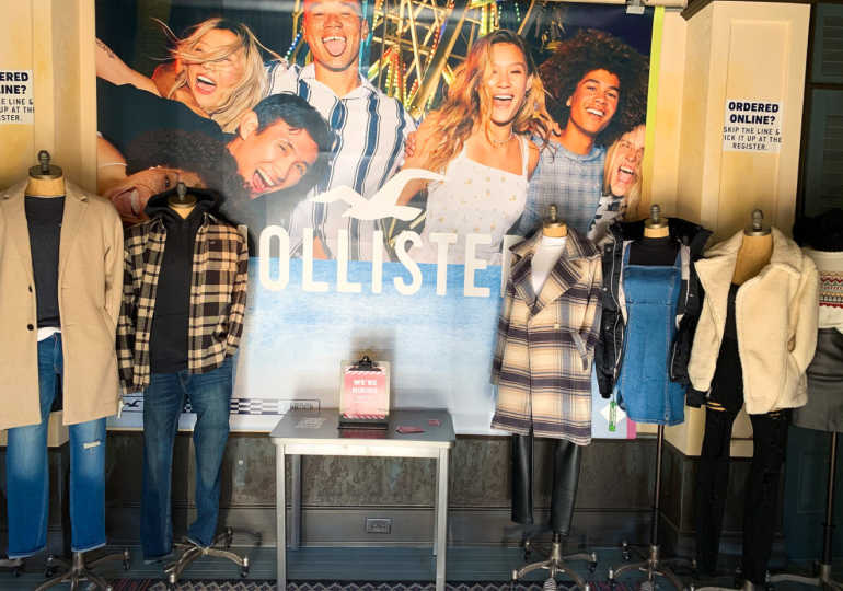 discounts on hollister clothing