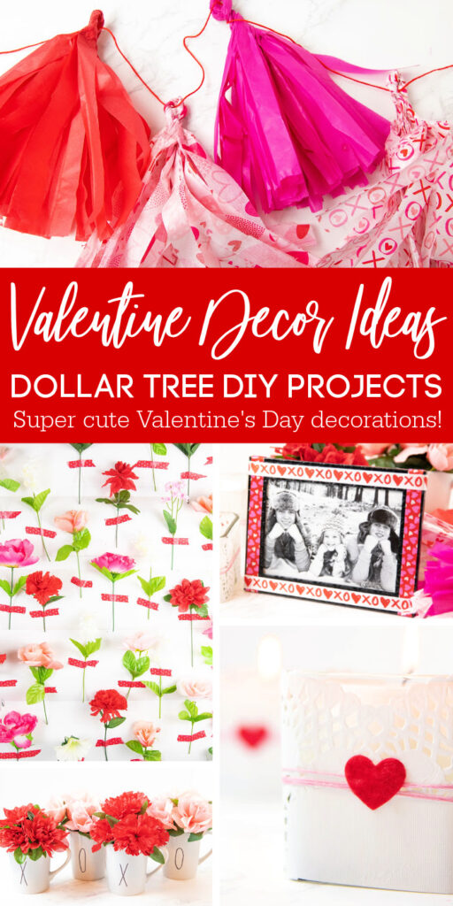 Valentine Decor Ideas from Dollar Tree