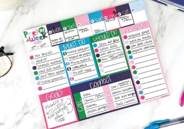 Weekly Planner Pad on Sale - planner pad