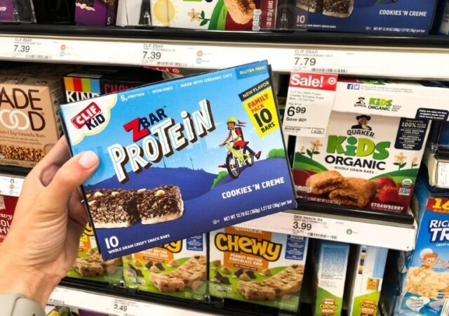 Cliff Bars for Kids - clif bars in store