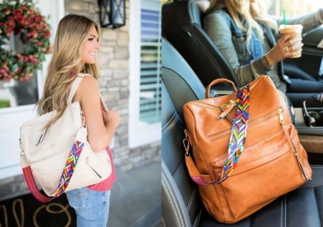 Melea Convertible Backpack Purse - women with bags