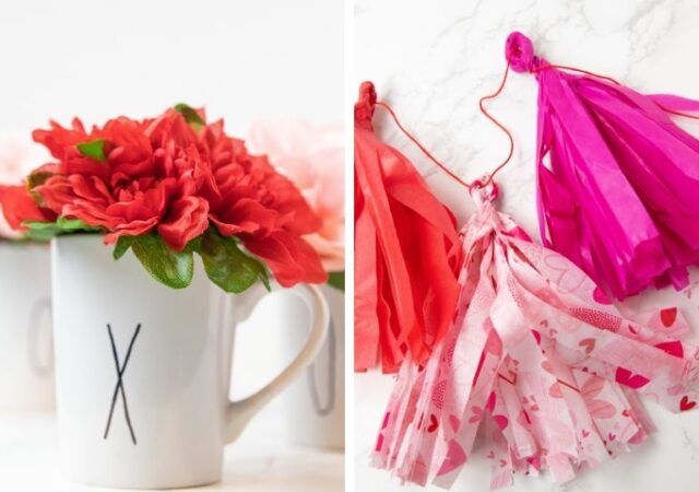 dollar tree crafts for valentines in collage