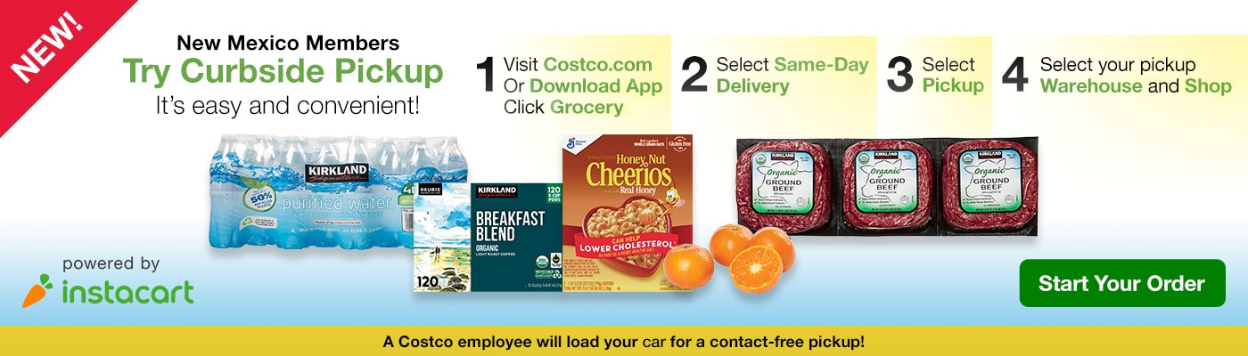 Costco Offering Same Day Curbside Pickup