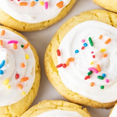 cookies laid out on counter