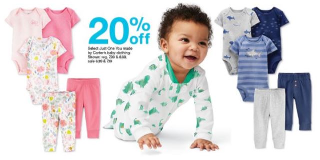 just the one baby clothing sale