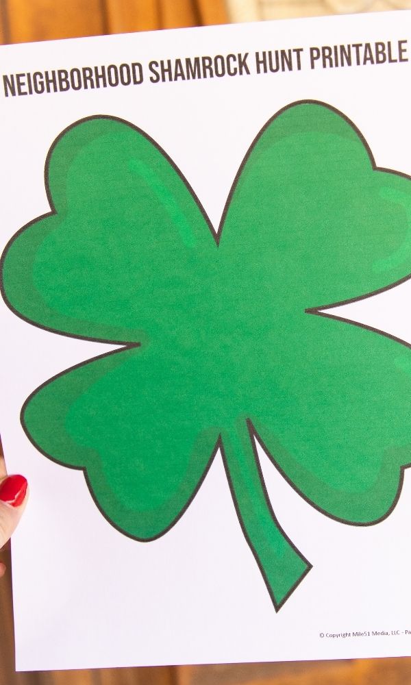 shamrock activity for kids