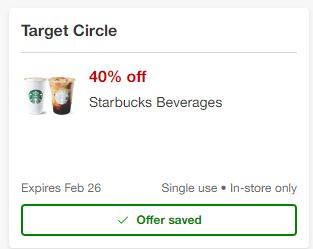 starbucks coupon