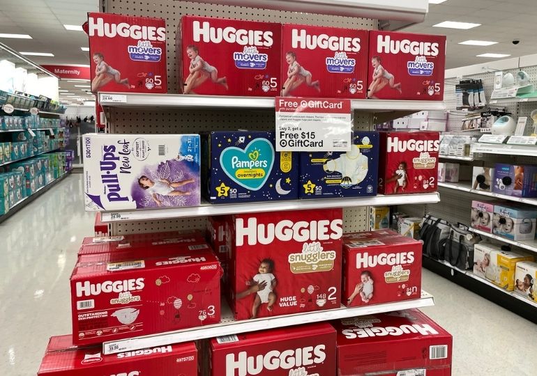 target baby pampers